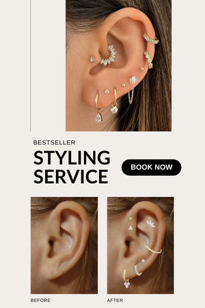 Justice ear 2025 piercing earrings