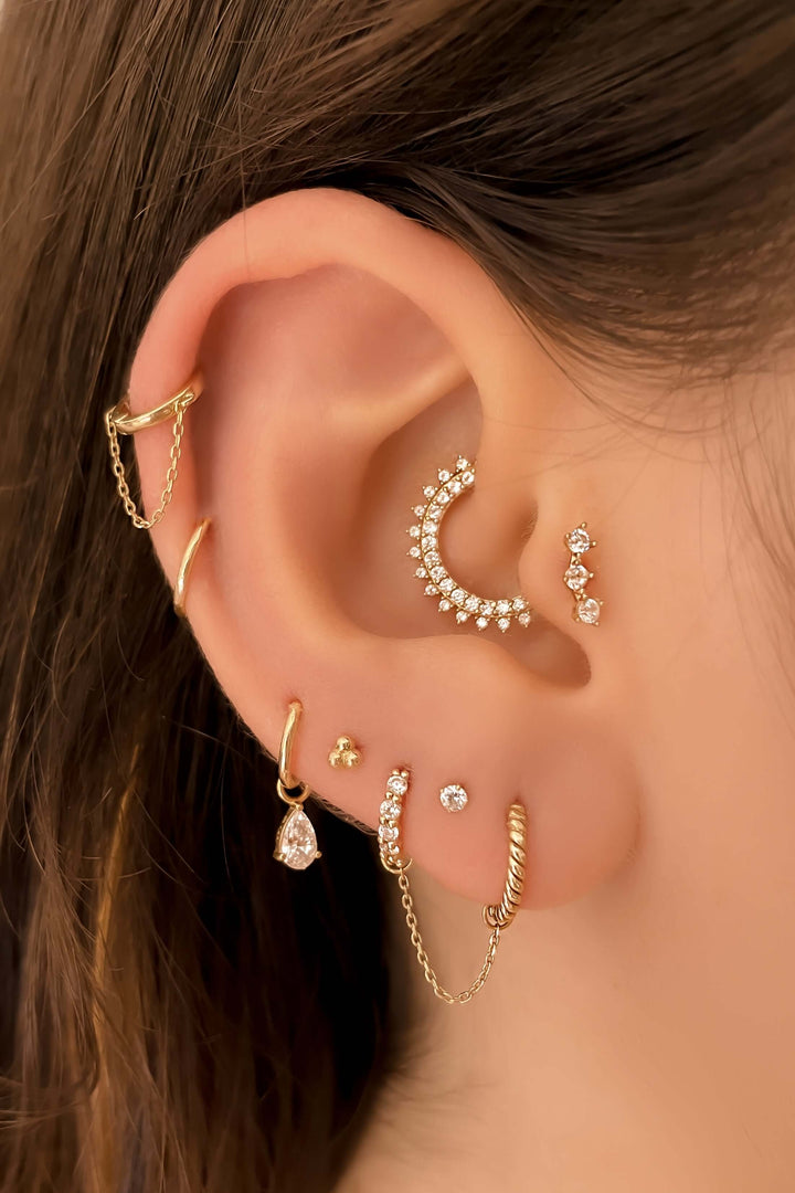 Pierced earrings near me store